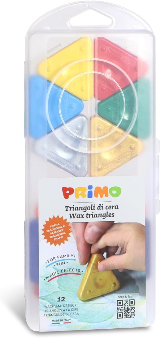 PRIMO Crayons de Cire triangles