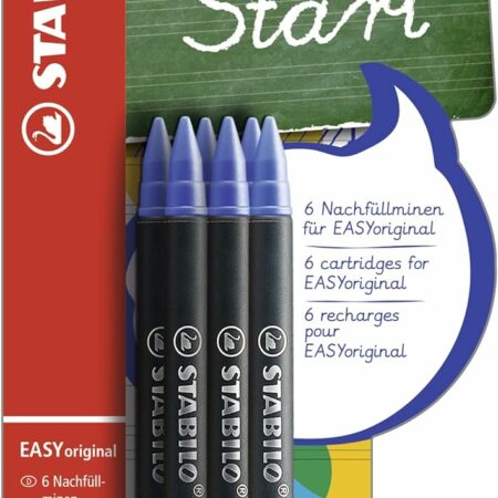 STABILO Easy cartouche bleue